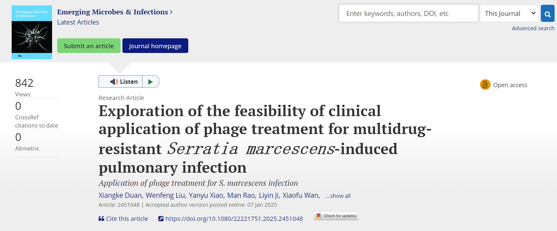 Emerging Microbes & Infections官网截图.png Emerging Microbes & Infections官网截图.png